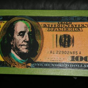 STEVE KAUFMAN "NEW $100 DOLLAR BILL" SIGNED