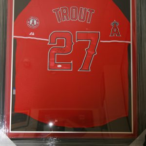 MIKE TROUT AUTOGRAPHED MLB JERSEY