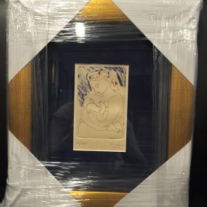 PABLO PICASSO ORIGINAL HAND LITHOGRAPH PRINT "MOTHER AND CHILD"