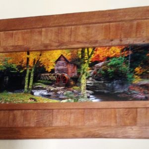 PETER LIK BABCOCK MILL in TEAKWOOD FRAME