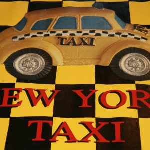 STEVE KAUFMAN (SAK) NYC TAXI CAB