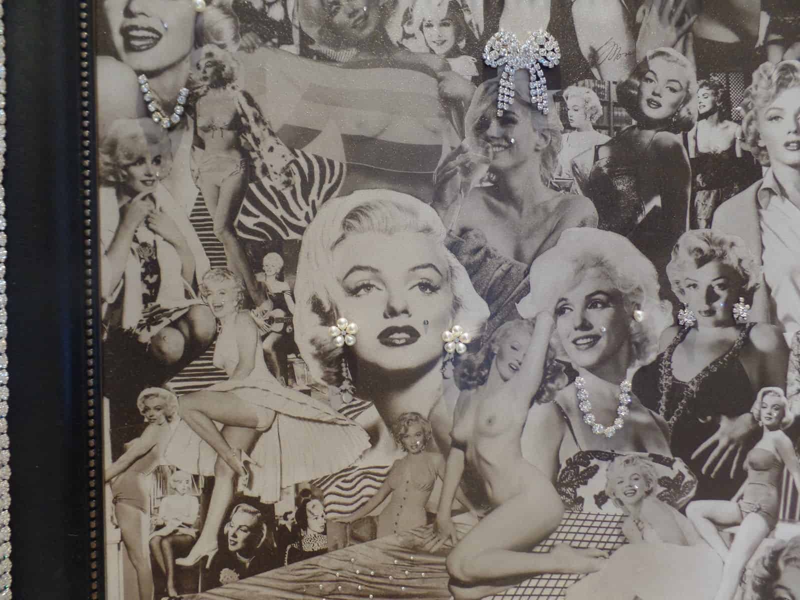 MARILYN MONROE ONE Of A Kind Painting 36 x 48 NOT FRAMED $350.00