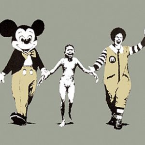 BANKSY "Napalm" signed