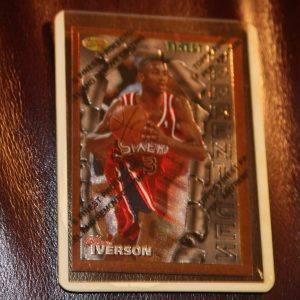 ALLEN IVERSON TOPPS FINEST REFRACTOR