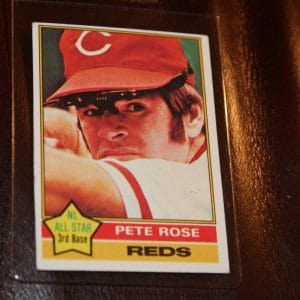 PETE ROSE TOPPS ALL STAR CARD