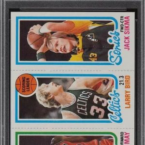 Larry Bird Rookie (PSA 10) GEM-MINT 1980 Topps Basketball Card