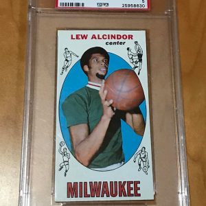 Lew Alcindor Rookie 1969 Topps PSA
