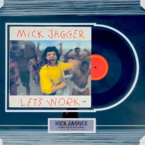 Mick Jagger signed (PSA) Rolling Stones Album Cover