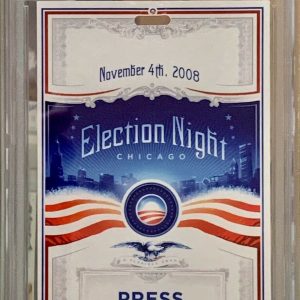 President Barack Obama (PSA) Election Night Ticket 11/04/08 Pres