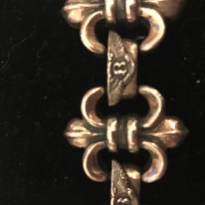 Bentley Sterling Silver Fleur de Lis Bracelet