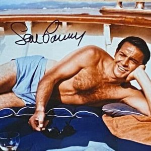 Sean Connery Signed (JSA) James Bond on Boat Deck