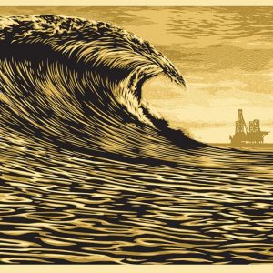 Shepard Fairey "This Wave is a Little Slick for my Taste"