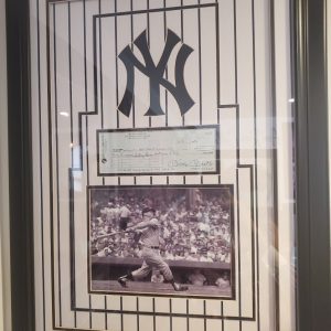 Mickey Mantle Authentic Authenticated Autographed