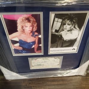 Lisa Hartman Authentic Authenticated Autographed Personal check with original