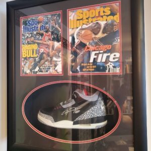  Michael Jordan's #3 Authentic Authenticated Autographed