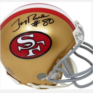 Jerry Rice Hall of Fame SF 49ers Authentic Authenticated