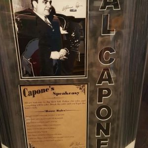 L Capone Authentic Authenticated Autographed 