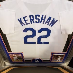 Clayton Kershaw Authentic Authenticated Autographed
