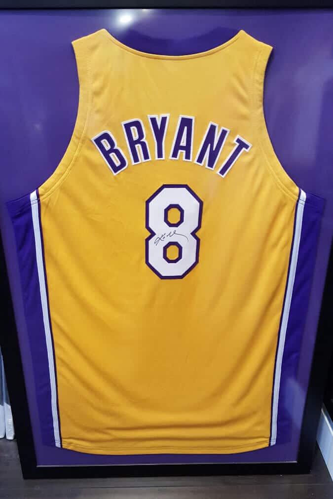 Kobe Bryant Autographed Original La Lakers Jersey