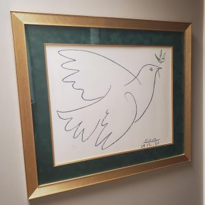 Pablo Picasso Original Autographed