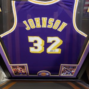 Magic Johnson Authentic Authenticated Autographed