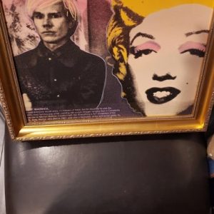 Steve Kaufman Andy Warhol/Marilyn Monroe