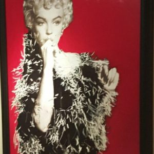 Steve Kaufman Marilyn Monroe original oil Authentic