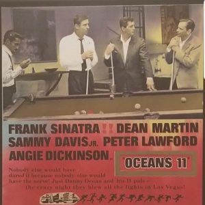 Steve Kaufman Oceans 11 Original oil