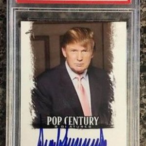 Donald Trump 2012 Psa 10 Autographed card