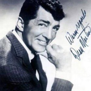 Dean Martin Authenticated Autographed