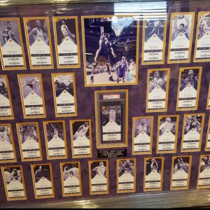 Bryant Autographed photo la lakers Final Season Tickets