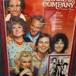 Threes Company Cast Autographed Authenticated