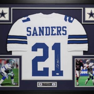 Deion Sanders Autographed Authenticated NFL Jersey