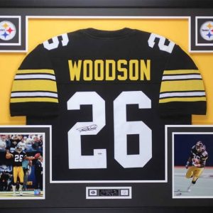 Rod Woodson Autographed Authenticated Jersey w/photos