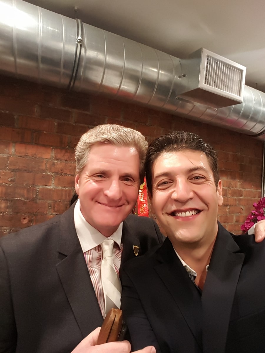 Alex Popa with Roger Neal