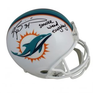 Ricky Williams Miami Dolphins Autographed Authenticated NFL Helmet Gallery