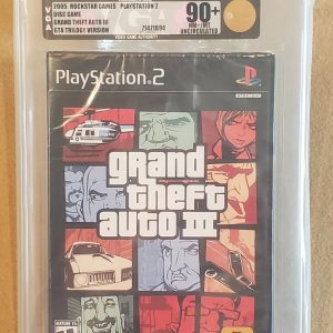 Grand Theft Auto Three VGA 90+ Uncirculated