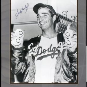 Sandy Koufax Autographed Authenticated Photo