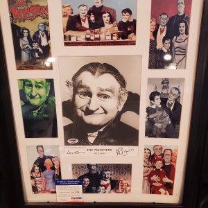 The Munsters Al Lewis custom framed PSA Authenticated photo collage
