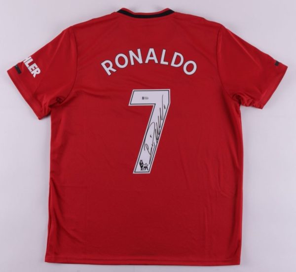 Ronaldo Autographed Authenticated Game Jersey