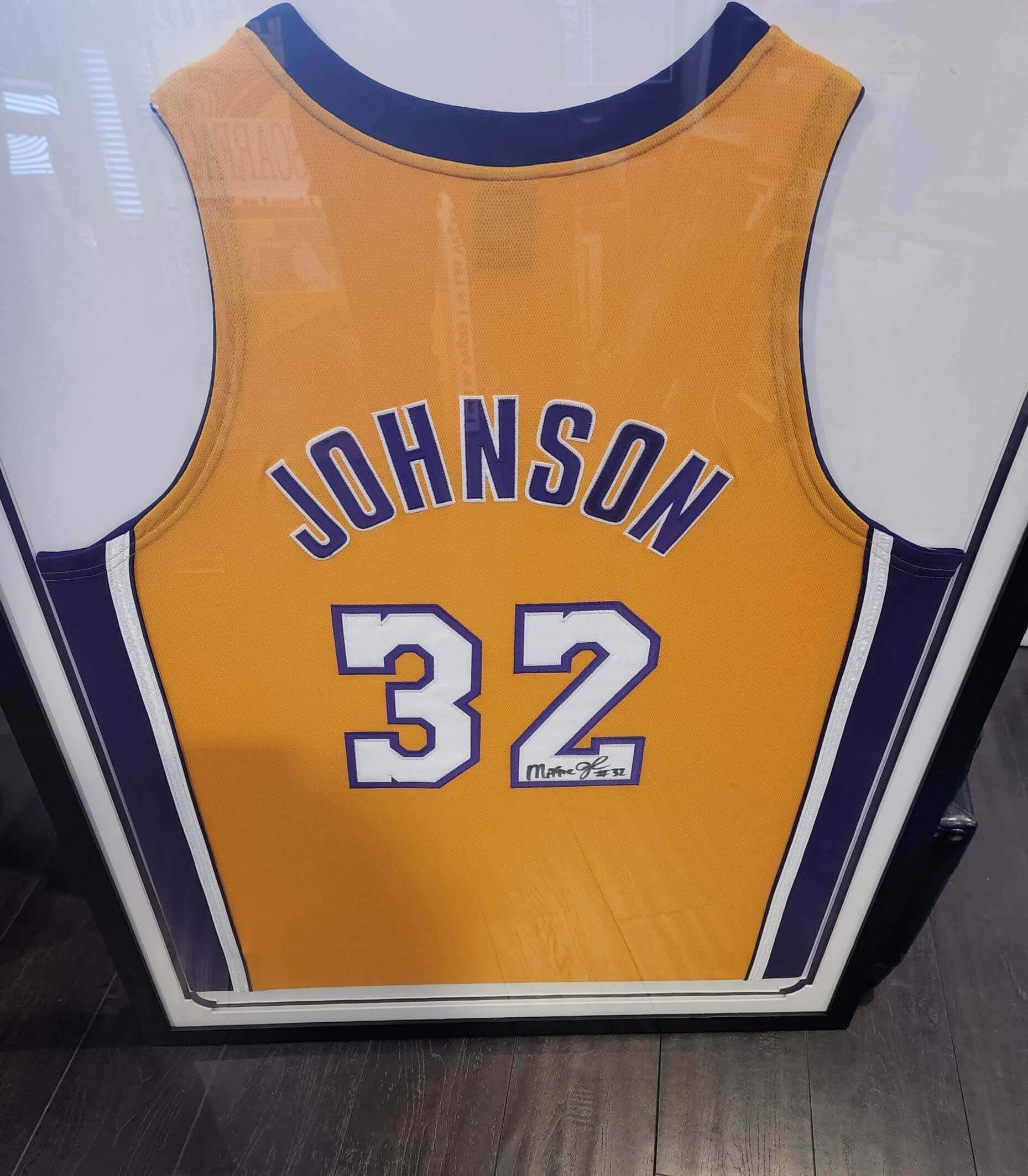 Autographed Magic Johnson NBA Jerseys, Autographed Jerseys, Magic