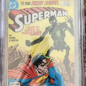 SUPERMAN 1 ORIGINAL DC COMICS 1987