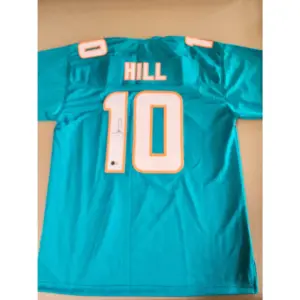 Tyreke Hill Authenticated Autographed NFL Official Miami Dolphins Game Jersey